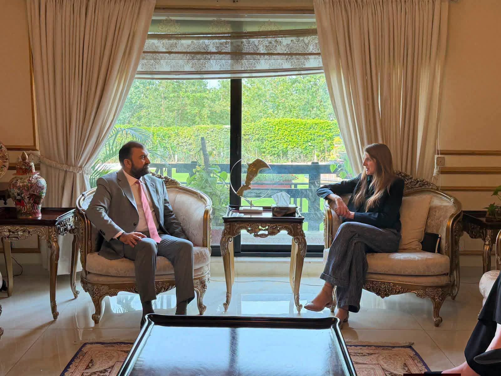 CM Bugti, UK High Commissioner Discuss Cooperation in Education, Health, Governance and Investment