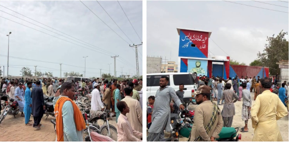 Hundreds of Gwadar Fishermen Stage Sit-in Over Beach Chum Fishing Ban