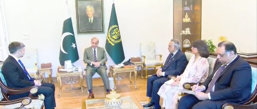 PM Shehbaz Meets Kazakh Ambassador Kistafin on Farewell Call | Pakistan-Kazakhstan Ties